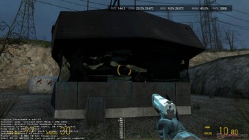 Das Streaming gelingt selbst mit 144 Hz leicht