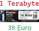 Mega Fastro MS150 1-TB-NVMe-SSD für unschlagbare 39 Euro (Bild: Mega Fastro, bearbeitet)