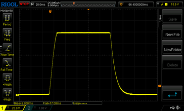 XPS 13 9305 1080p matt: typische Reaktionszeiten für IPS, Schwarz/Weiß 10/17