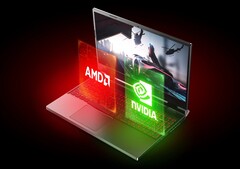 Das Acer Nitro 5 wird jetzt mit AMD Ryzen 7000HS angeboten, GeForce RTX 4000 gibts aber nur mit Intel-CPU. (Bild: Acer)
