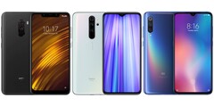 MIUI 12: Nutzer melden Akkuprobleme nach Update, POCO F1, Redmi Note 8 Pro und Xiaomi Mi 9 und kein Fix in Sicht (Bild: Xiaomi)