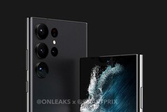 Das Samsung Galaxy S23 Ultra sieht seinem Vorgänger recht ähnlich, erhält im Detail aber Anpassungen. (Bild: @OnLeaks / SmartPrix)