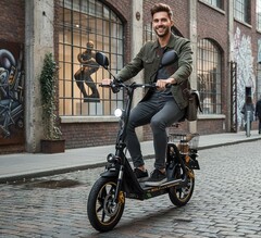 Den EEC-zertifizierten Elektroroller Twofish M5 Elite gibt es aktuell für nur 379 Euro. (Bildquelle: Geekbuying)