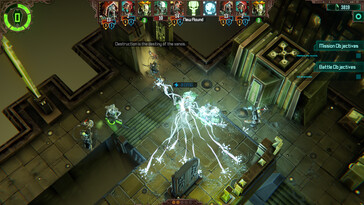 Im Bild: Ein Gameplay-Screenshot aus Warhammer 40,000: Mechanicus.