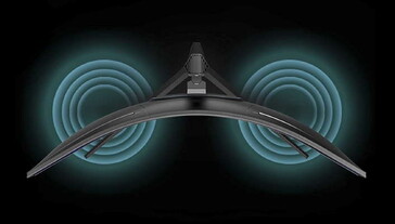 Es sind zwei Lautsprecher verbaut