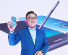 Koh Dong-jin bei der Präsentation des Galaxy Note 7 letzte Woche (Bild: Korea Times/Samsung)