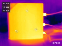 GMKtec EVO-X2 beim Stresstest (rechte Seite)