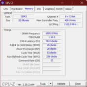 CPU-Z Speicher