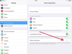 Dank App-Offloading bleiben Daten und Einstellungen beim Löschen selten benutzter Apps erhalten.