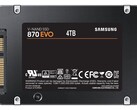 Cyberport bietet die 4TB-Version der 870 Evo SSD zum bisher niedrigsten Deal-Preis an (Bild: Samsung)