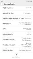 Software Xiaomi Redmi 5A MIUI 9.1 Global