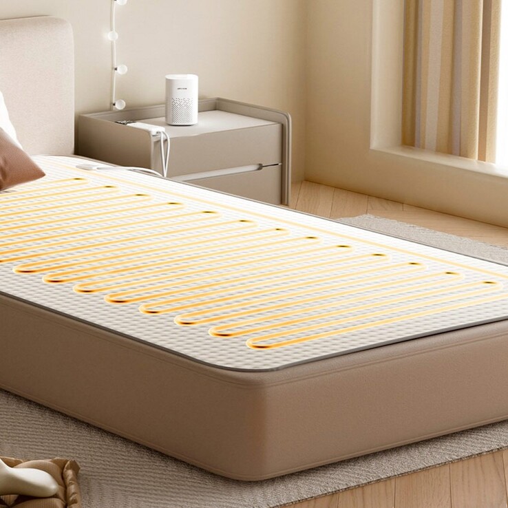 Das Xiaomi Mijia Smart Electric Blanket Einzelmodell. (Bildquelle: Xiaomi)