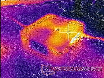 System im Leerlauf (Rückseite)