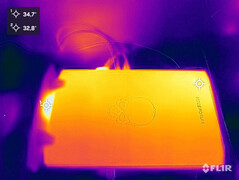 Gehäuseoberseite im Leerlauf