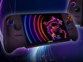 Das MSI Claw 8 EX AI+ mit dem gerüchteweise angekündigten Void Purple-Finish.