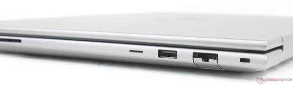 Fast alle wichtigen Ports am HP ZBook 8 G1i sind an der linken Seite zu finden (Bildquelle: Allen Ngo)