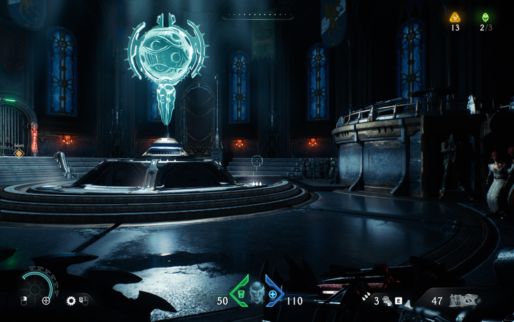 … ergibt sich mit Pathtracing eine komplett andere Materialität.