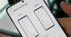 Samsung Galaxy S20 soll 120 Hz im WQHD+-Modus bekommen.