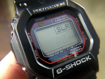 ...und der Solartest an einem Casio G-Shock-Modell. (Bildquelle: 60 Clicks)