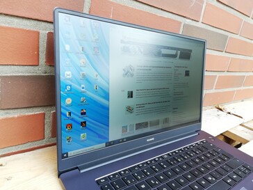 Huawei MateBook D 15 - Außeneinsatz