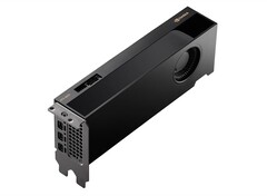 Mit der RTX 2000 Ada soll Nvidia bald eine besonders sparsame Profi-GPU vorstellen. (Bild: PNY)