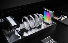 Dieses Diagramm von Samsung zeigt, wie eine Periskop-Zoom-Kamera funktioniert. (Bild: Samsung)