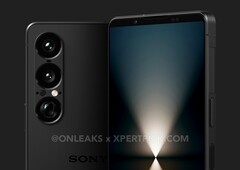 Das Sony Xperia 1 VII besitzt eine Triple-Kamera sowie einen dedizierten Kamera-Auslöser. (Bildquelle: @OnLeaks / Xpertpick)