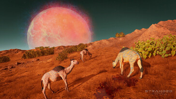 Wildtiere in Stranded: Alien Dawn.