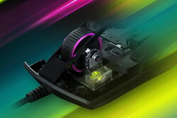 Optischer Switch und breites Mausrad (Bildquelle: Roccat)