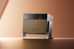 Der Xgimi Horizon Max setzt auf eine auffällige Front aus Holz. (Bild: Xgimi)