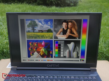 Draußen im Schatten