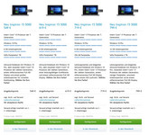 die Dell Inspiron 5000 Serie in der Übersicht, Quelle: http://www.dell.com/de