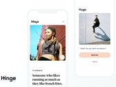 "Warum bist du hier?" – "Ich wurde von der Dating-App bezahlt, um mit dir auszugehen" (Bild: Hinge)