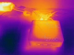 Wärmeentwicklung Oberseite (Last)