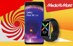 Oster-Deal: Media Markt bietet das Oppo Find X5 Lite im Angebot mit kostenloser Oppo Watch Free Smartwatch an.