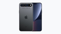 Das Apple iPhone 14 Pro wird auf diesem Renderbild erstmals mit einer 
