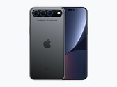 Das Apple iPhone 14 Pro wird auf diesem Renderbild erstmals mit einer "Kameraleiste" gezeigt. (Bild: @aaple_lab)