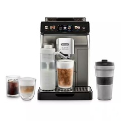 Der De'Longhi Eletta Explore ECAM 450.86.T liefert heiße und kalte Kaffeespezialitäten und ist aktuell reduziert. (Quelle: De'Longhi)