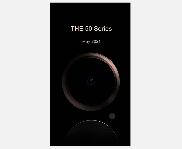 Dieses bislang nicht offiziell geteilte Teaser-Bild zeigt die mutmaßliche Hauptkamera des Honor 50. (Bild: GSMArena)