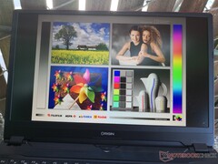 Im Freien im Schatten