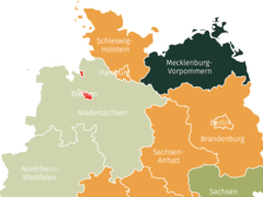 Sehr guter Informatikunterricht in Mecklenburg-Vorpommern und kaum Lehrkräfte in Bremen. (Bild: Informatik Monitor)