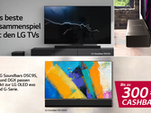 LG erstattet aktuell bis zu 300 Euro beim Kauf ausgewählter Soundbars. (Bild: LG)