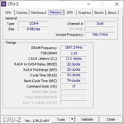 Lenovo Ideapad Flex 5 CPU-Z Memory-Tab
