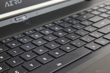 Gigabyte Aero 17 HDR YD - Tastatur