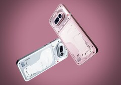 Das Nothing Phone (4a) wird auch in dezentem Pink angeboten.