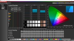 CalMAN: ColorChecker (kalibriert)