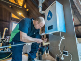 Effizientes Heizen mit Wasserstoff in Wohnhäusern wird in einem Pilotprojekt erprobt (Bild: Alliander)