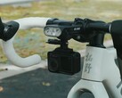 Ein Blick auf das neue Fahrradlicht, hier ohne angebrachten Fahrradcomputer.