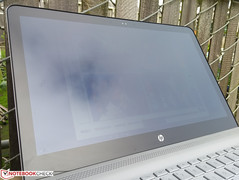 Im Freien an einem bedeckten Tag