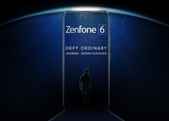 Das Zenfone 6 zeigt sich in Asus neuem Teaser absolut randlos, notchfrei und ohne Displayloch.